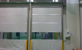 General type high speed automatic door (light gray sheet used)