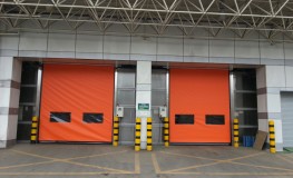 Automatic recovery type high-speed automatic door (Orange sheet is used)